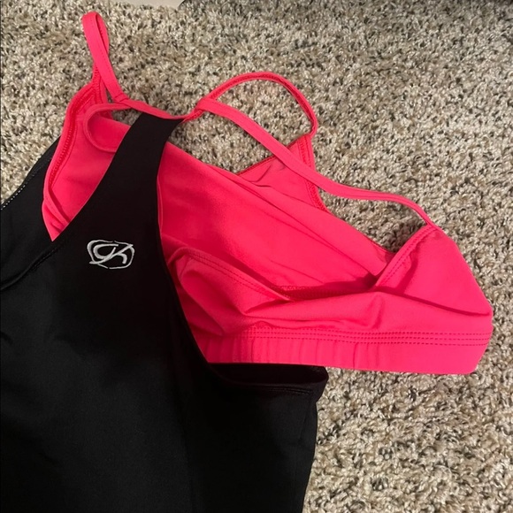 Gk cheerleading tank top with sports bra - Picture 3 of 3